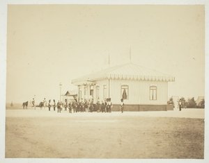 Untitled [officers and dignitaries] by Gustave Le Gray