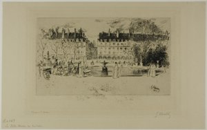 Little Pond at the Tuileries