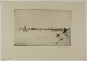 The Outer Harbor of La Rochelle by Gustave Leheutre