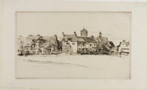 The Tower of St. Nizier, Troyes