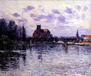 Auxerre Cathedral by Gustave Loiseau