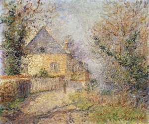 Houses on the Banks of the Eure, Louviers, 1902