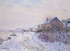 Snow at Tournedos-sur-Seine
