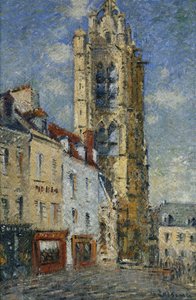 The Bell Tower of St by Gustave Loiseau