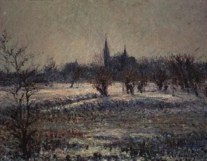 White Frost by Gustave Loiseau
