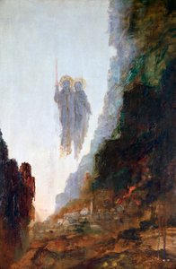 Angels of Sodom, c. 1846-1898 by Gustave Moreau