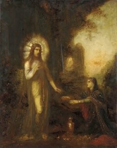 Christ and Mary Magdalene (Noli Me Tangere) by Gustave Moreau