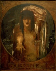 The Sacrifice by Gustave Moreau