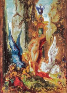 Fairy with Griffins by Gustave Moreau