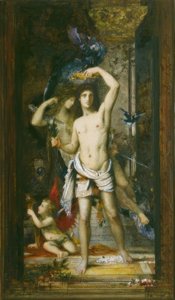The Young Man and Death by Gustave Moreau