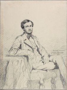 Portrait of Eugène Lacheurié by Gustave Moreau