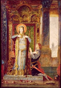 St. Elisabeth of Hungary, or The Miracle of the Roses, 1879 by Gustave Moreau