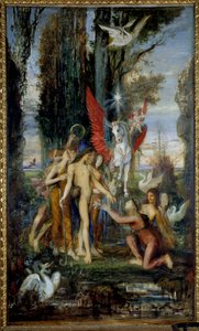 The Greek poet Hesiod (8th century BC) and the Muses