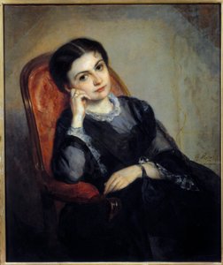 Portrait of Joulia Hogay, Viscount of Calonne by Gustave Ricard