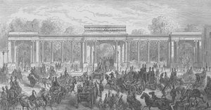 Hyde Park, Entrance by Piccadilly