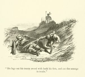 Illustration for the Works of Rabelais by Gustave after Dore