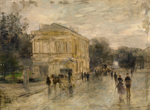 Brussels in the Rain