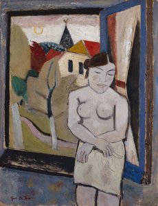 Nude by a Window by Gustave de Smet