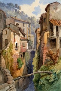 Lucca, Tuscany, Italy, 1850 by Gustavo Witting