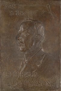 Archibald Henderson 1877-1963 by Gutzon Borglum