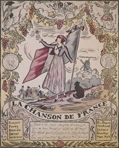 Allegory of French Song by Guy Arnoux