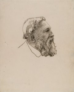 Head of Rodin by Gwen John