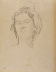 Head of a Young Woman by Gwen John