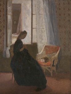The Room Overlooking the Courtyard by Gwen John