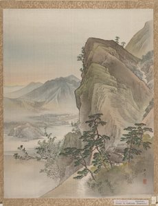 Landscape by Gyokusho Kawabata