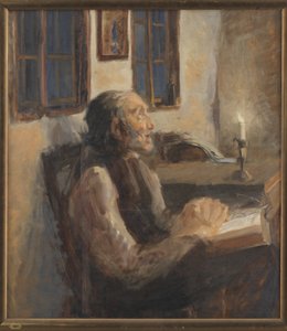 The Old Man by the Candlelight