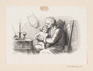Illustration for "The Naughty Boy" in H.C. Andersen, "Fairy Tales and Stories", Volume 1 by H.P. Hansen