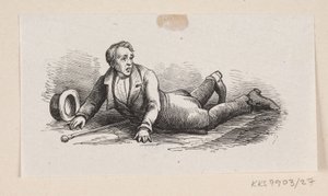 Illustration for "The Galoshes of Fortune" in H.C. Andersen, "Fairy Tales and Stories", Volume 1 by H.P. Hansen
