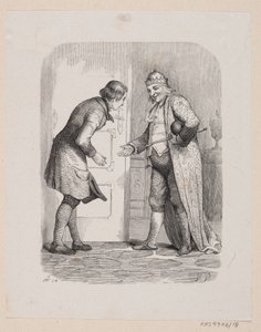 Illustration for "The Traveling Companion" in H.C. Andersen, "Fairy Tales and Stories", Volume 1 by H.P. Hansen