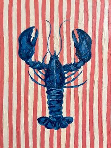 Blue Lobster Red Stripes by HUGO