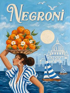 Mediterranean Negroni Summer