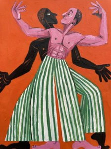 Vibrant Dancing Figures