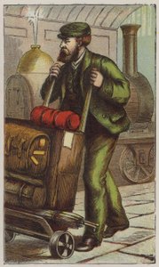 Railway Porter by H.W. (after) Petherick