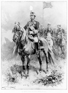 His Imperial Majesty Mutsuhito, Emperor of Japan (1852-1912) from The Illustrated London News, 16th January 1904 by H.W. Koekkoek
