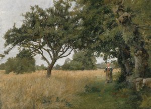 Brittany Landscape by H. Bolton Jones