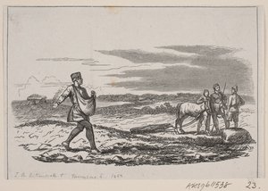 Alarm is Sounded in Flensburg by H. C. Henneberg