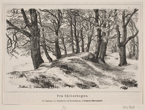 From the Horse Garden at Fredriksborg by H. C. Henneberg