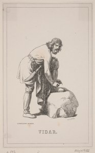 Vidar. Illustration for Fabricius