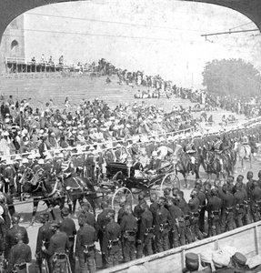 Procession of the Maharajahs, Delhi, India, 1912