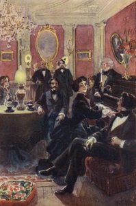 She Sat Down to the Piano and Struck the First Notes to a Polka by H. Delaspre