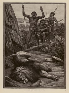 Lion Hunting in Africa