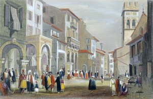 The Royal Road, Corfu by H. E. Allen