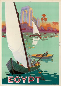 Poster advertising Egypt