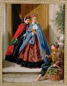 The Flower Seller by H. Hilt