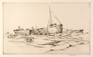 Marine Graveyard, Port Arthur by H. Lindley Hosford