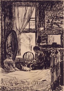 (Figures before Window) by H. Lyman Sayen